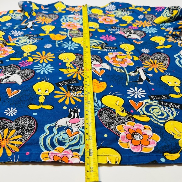 Looney Tunes Tweety Sabastian med blue background medical office childcare vet - Picture 8 of 11